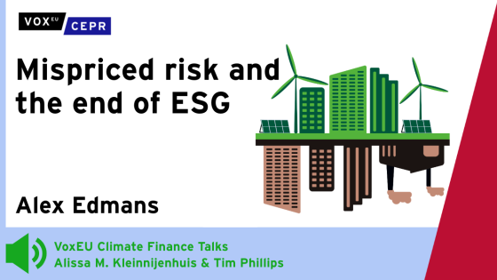 ESG and Mispriced risk