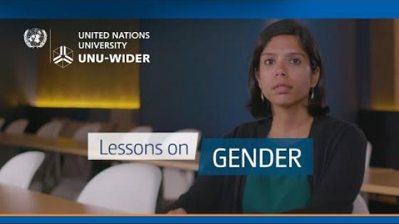 Gender: Lessons for development