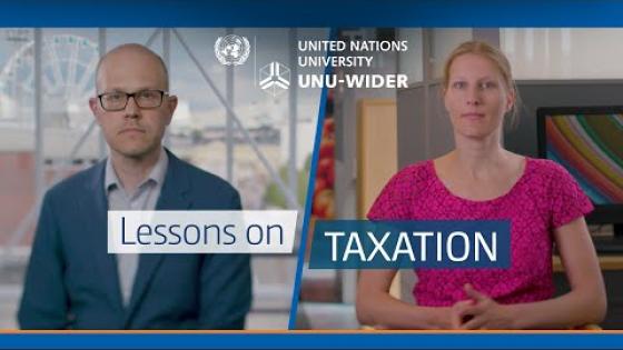 Taxation: Lessons for development