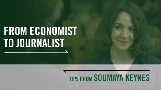 From economist to journalist
