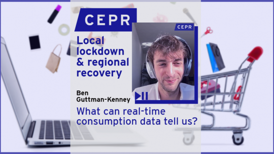 Local Lockdown and Regional Recovery: what can real-time consumption data tell us?