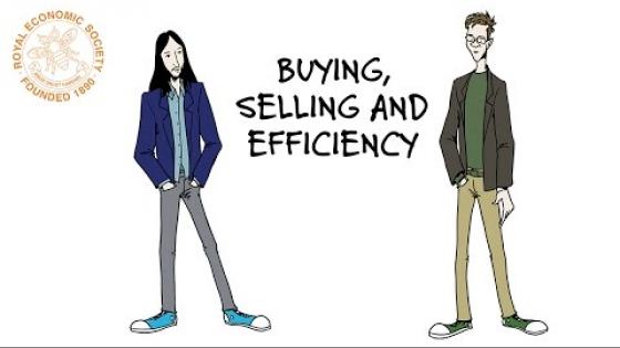 Buying, selling and efficiency