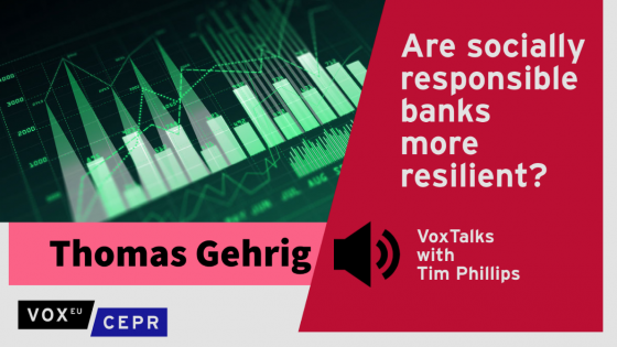 Are socially responsible banks more resilient?