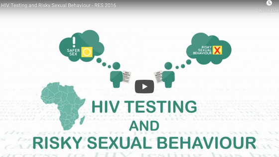 HIV testing and risky sexual behaviour