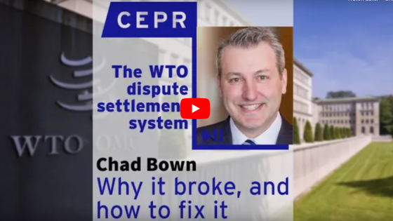 The WTO dispute settlement system. Why it broke, and how to fix i