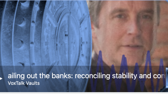 Bailing out the banks: reconciling stability and competition