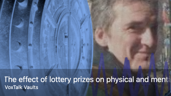 The effect of lottery prizes on physical and mental health