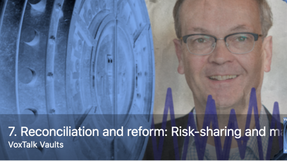 Reconciliation and reform: Risk-sharing and market discipline in the Euro Area