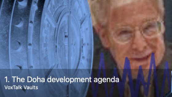 The Doha development agenda