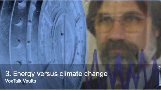 Energy versus climate change
