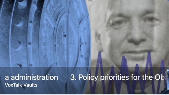 Policy priorities for the Obama administration
