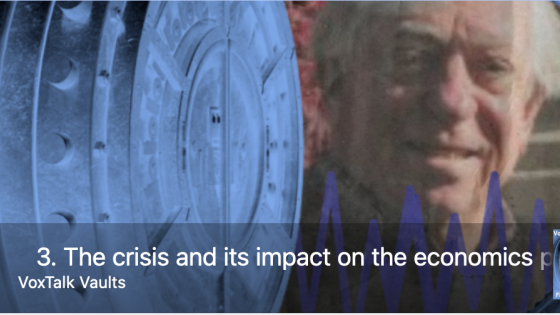 The crisis and its impact on the economics profession