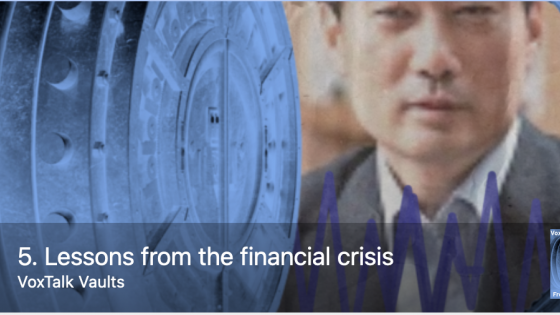 Lessons from the financial crisis
