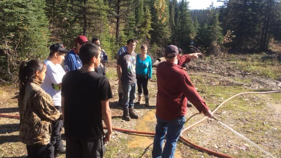 Image of First Nations youth for jobs training