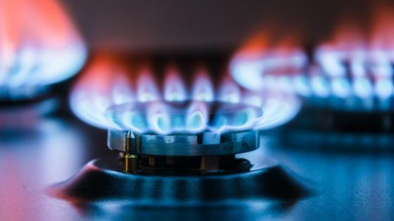 Image of a gas burner