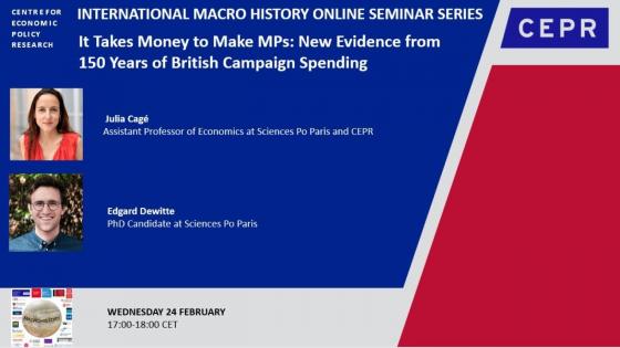 It Takes Money to Make MPs - New Evidence from 150 Years of British Campaign Spending - Title Card