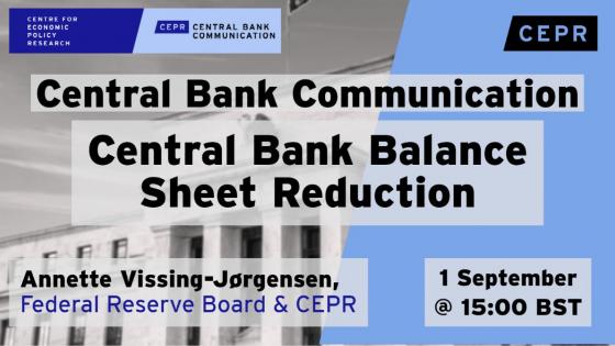 Central Bank Balance Sheet Reduction