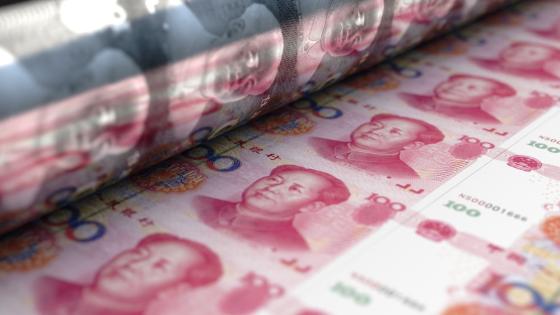 Printing Chinese currency