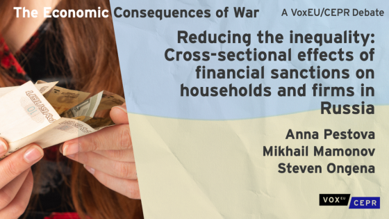 Banner for Vox debate on the consequences of the war