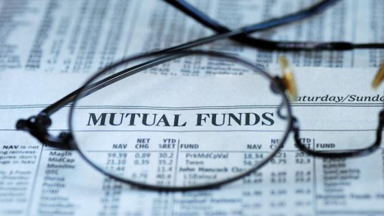 mutual funds in newspaper