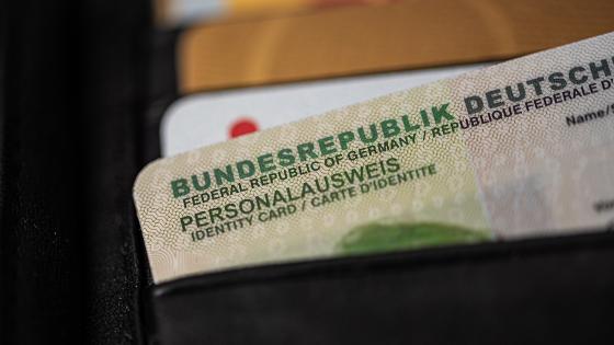 German identity card