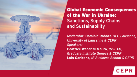Global Economic Consequences of the War in Ukraine launch event