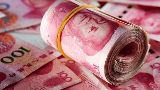 Wad of renminbi