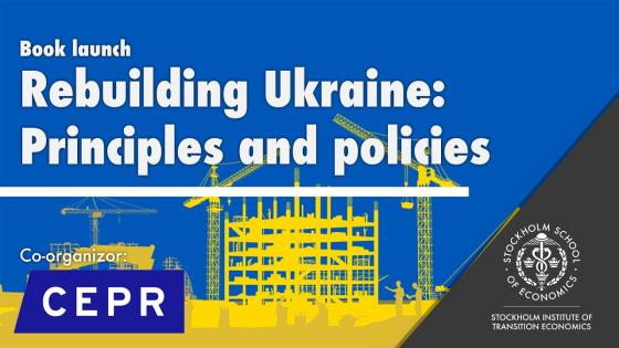 Rebuilding Ukraine launch webinar
