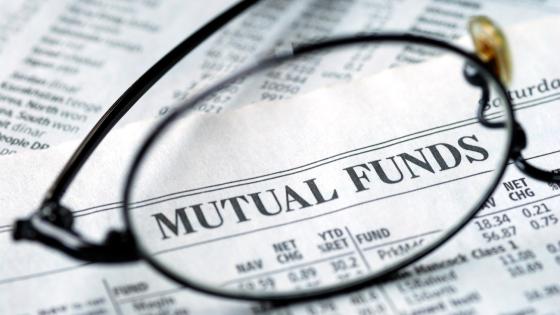Mutual funds in newspaper