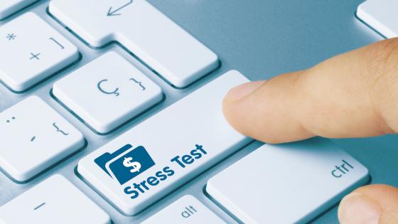 Stress test key on keyboard
