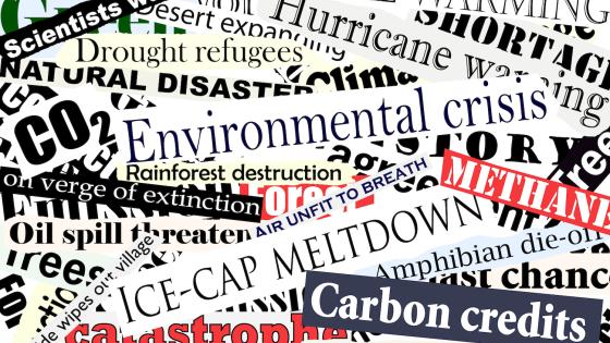 Climate change headlines