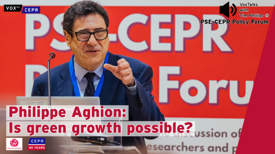 Philippe Aghion speaks