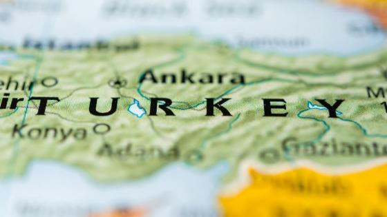 A map of TÜRKIYE