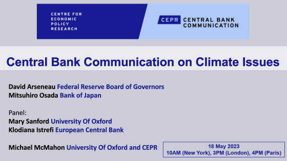 Seminar title with CEPR logo 