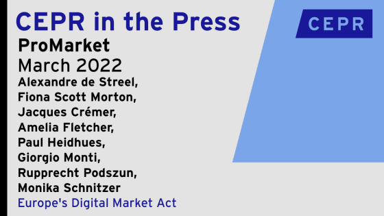 Press Mention ProMarket May 2022 de Streel et al.