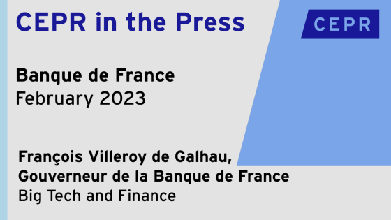 Banque de France Press Mention