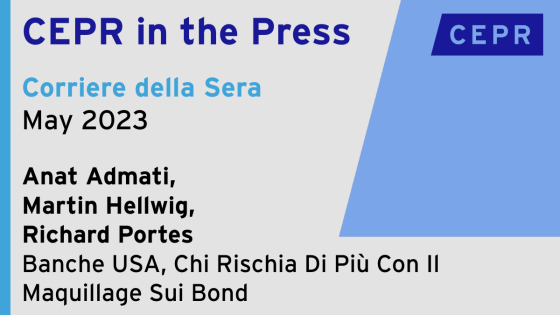 Press Mention Corriere della Sera May 2023 Admati