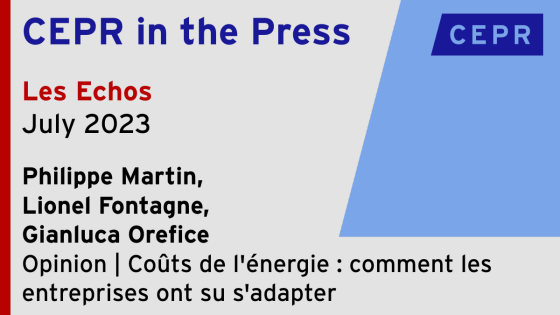 Press Mention Les Echos July 2023 P Martin