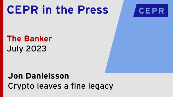 Press Mention The Banker July 2023 J Danielsson
