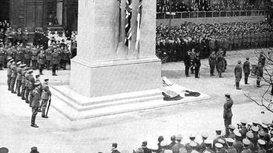 Cenotaph unveiling, 1920