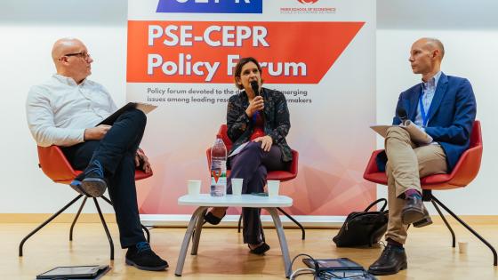 Speakers at PSE-CEPR Policy Forum