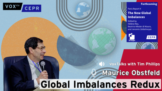 Maurice Obstfeld interviewed by Tim Phillips, on Global Imbalances Redux