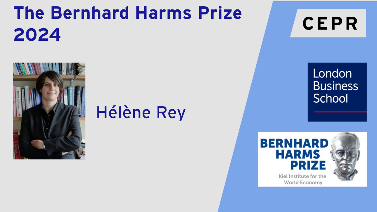 Hélène Rey Awarded the 2024 Bernhard Harms Prize by the Kiel Institute ...