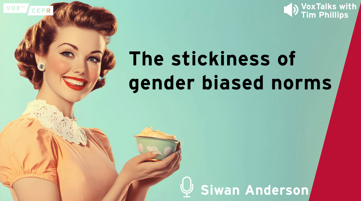 The stickiness of gender biased norms | CEPR