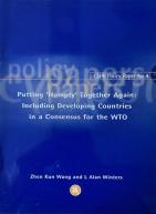 Policy Paper 4: Putting 'Humpty' Together Again: Including Developing Countries In a Consensus for the WTO